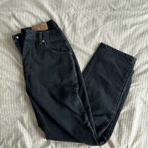 Vintage Riders Black Ankle Jeans